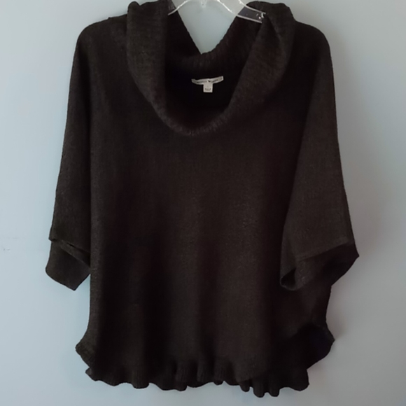 Forest Green Cowl Neck Sweater - Picture 3 of 7